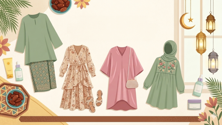 Baca.today-Rekomendasi Baju Lebaran 2026: Model, Tren Warna dan Merek