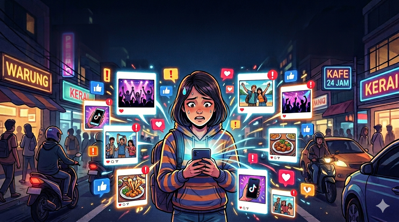 Baca.today-Fenomena FOMO, Mengapa Kita Takut Ketinggalan Tren?