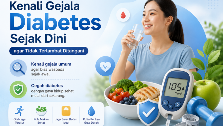 Baca.today-Kenali Gejala Diiabetes Sejak Dini agar Tidak Terlambat Ditangani